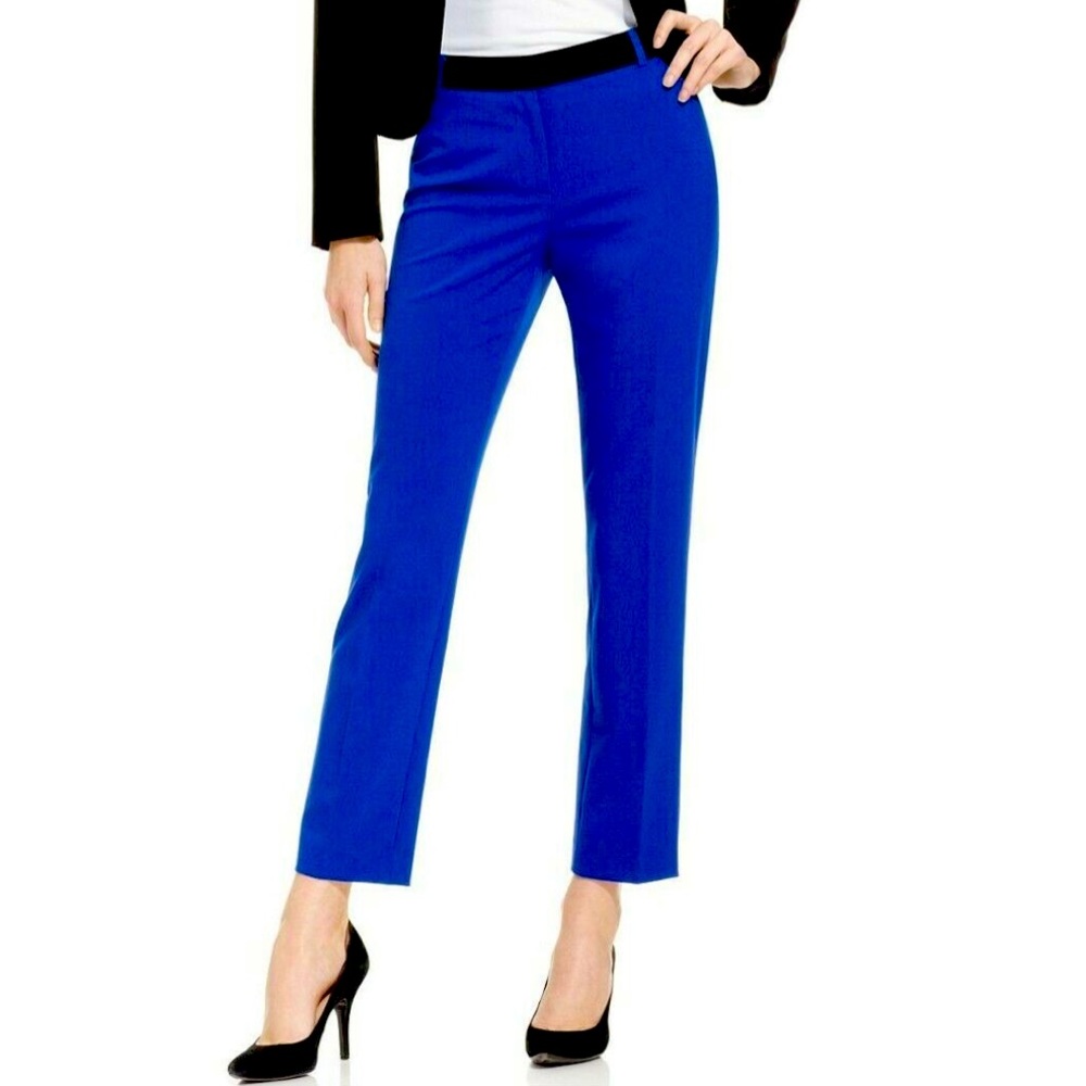 NWT Calvin Klein Atlantis Blue Suit Pant Sz 14